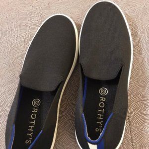 Rothy's Black Sneakers Size 11 - Excellent Condition!